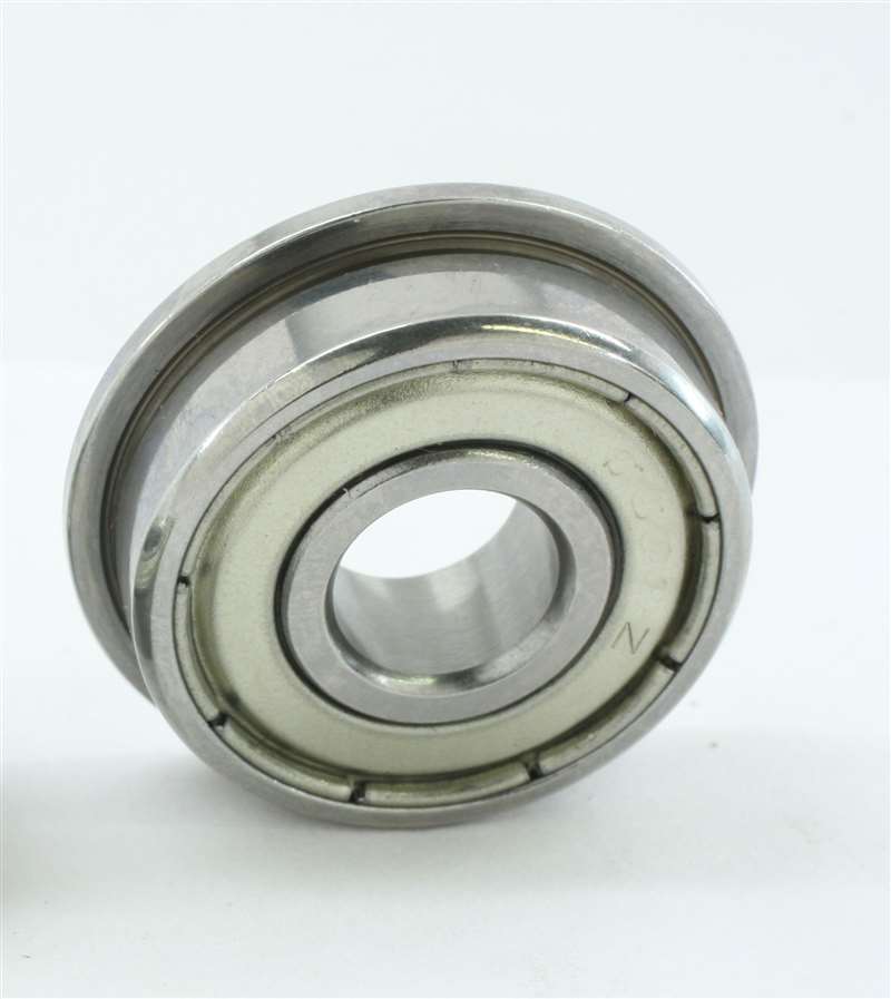 10 Shielded Flanged Bearing 5x8x2.5 Miniature Ball Bearings 