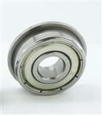 MF117ZZS  Flanged Shielded Bearing   7x11x3
