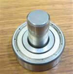 1/2" Inch Ball Bearing with 5/16" diameter integrated 1" Long Axle